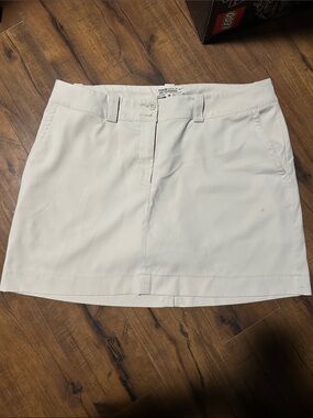 Nike White Golf Dri fit Skort